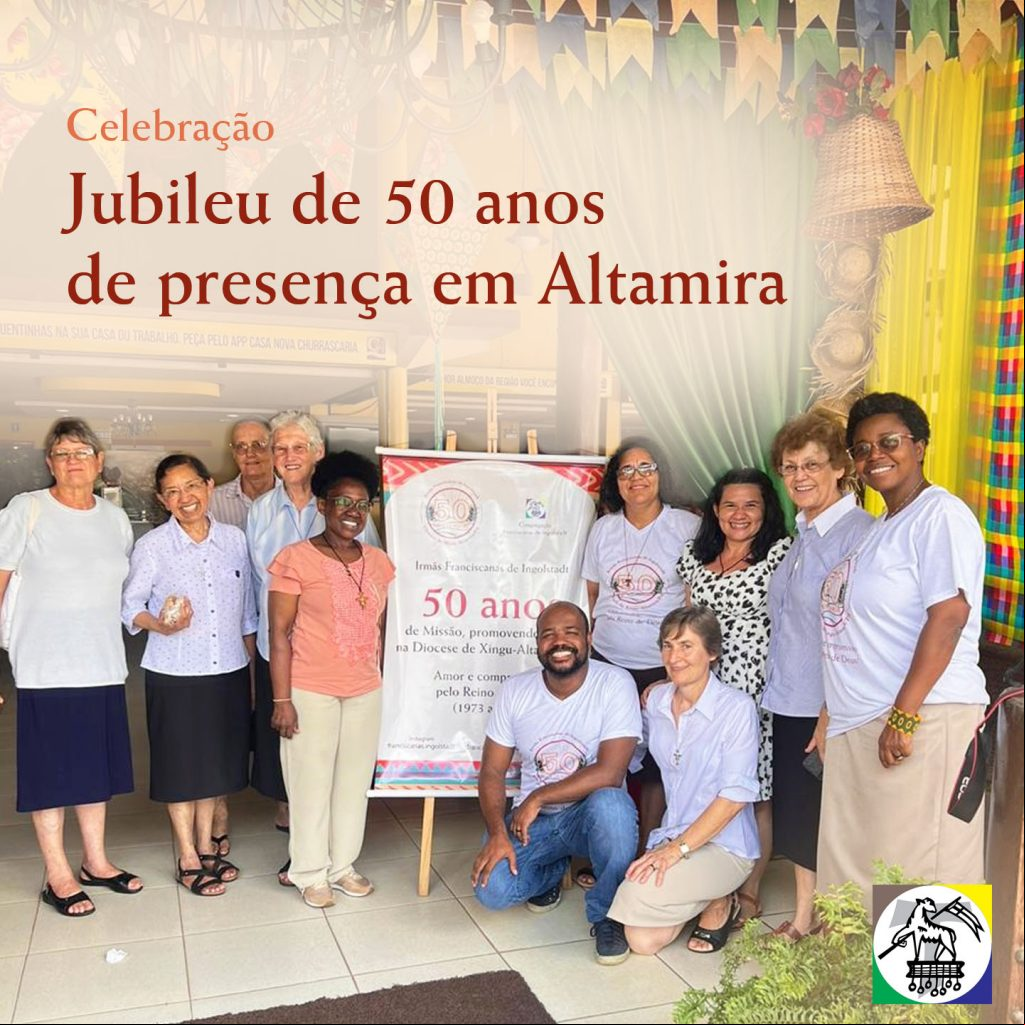 Celebração do Jubileu de 50 anos de presença em Altamira.