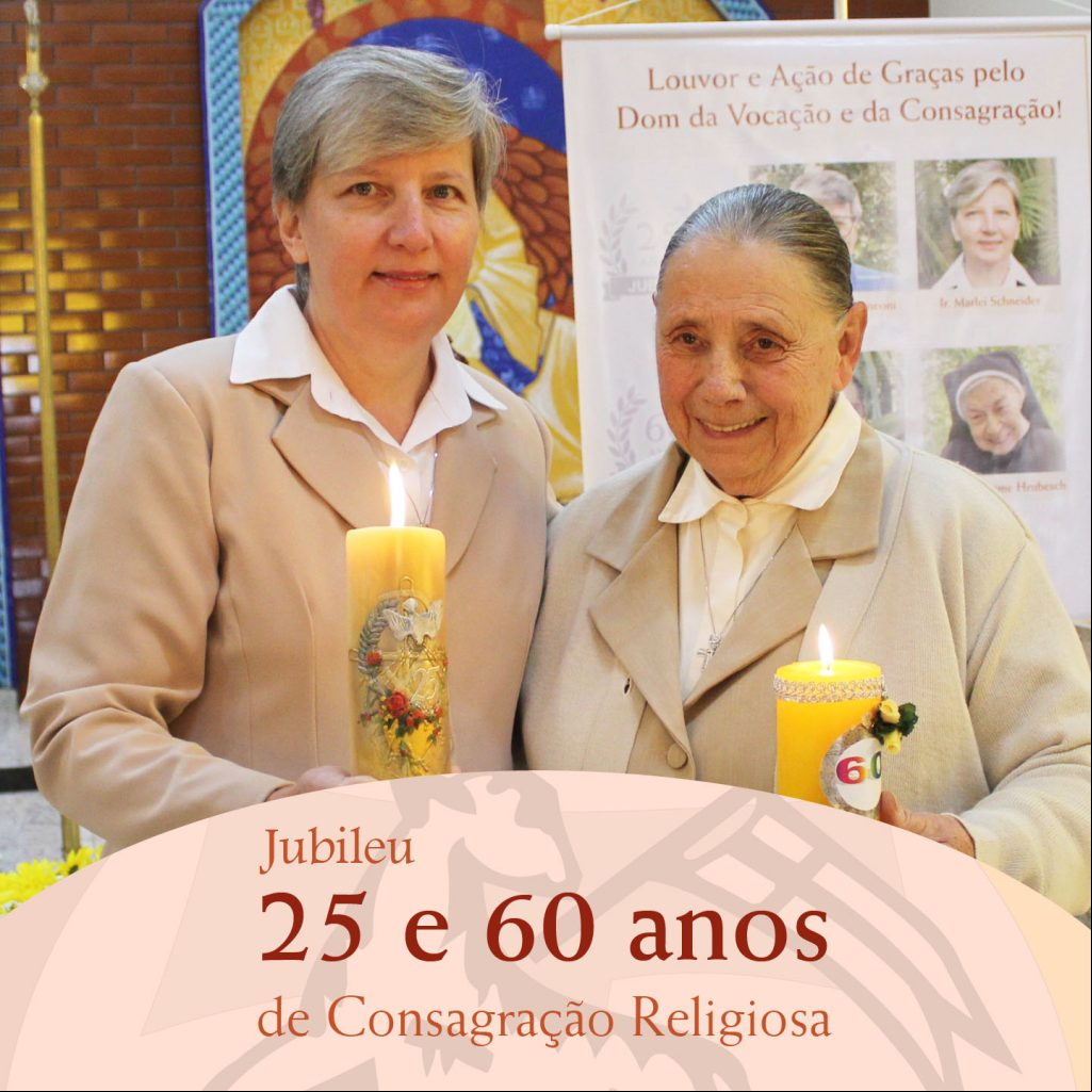 Jubileu 25 e 60 anos de Consagração Religiosa