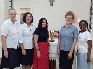 Entrada no Aspirantado: Bem- vinda, Raquel!