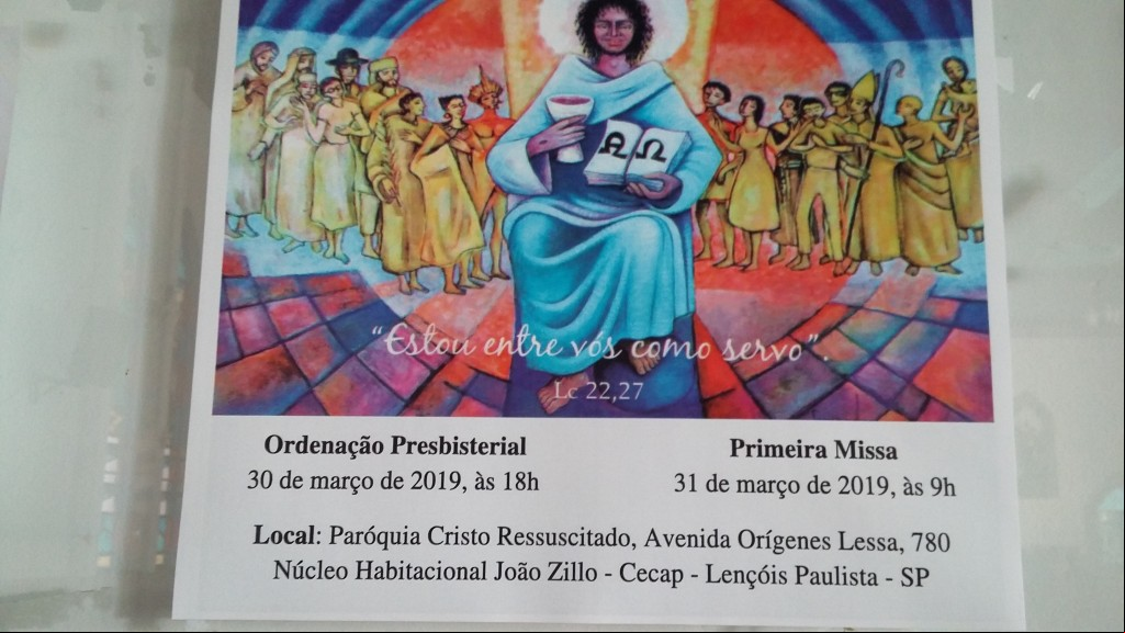 “Estou entre vós como servo” (Lc 22)